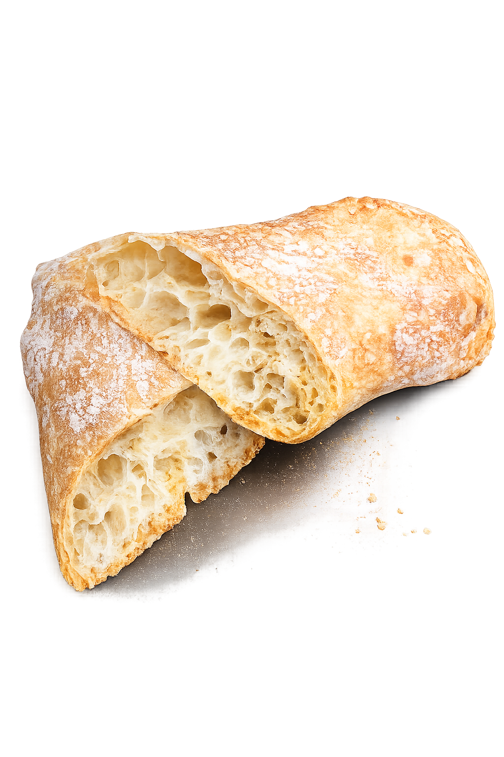 Pan de Cristal con cebolla crujiente