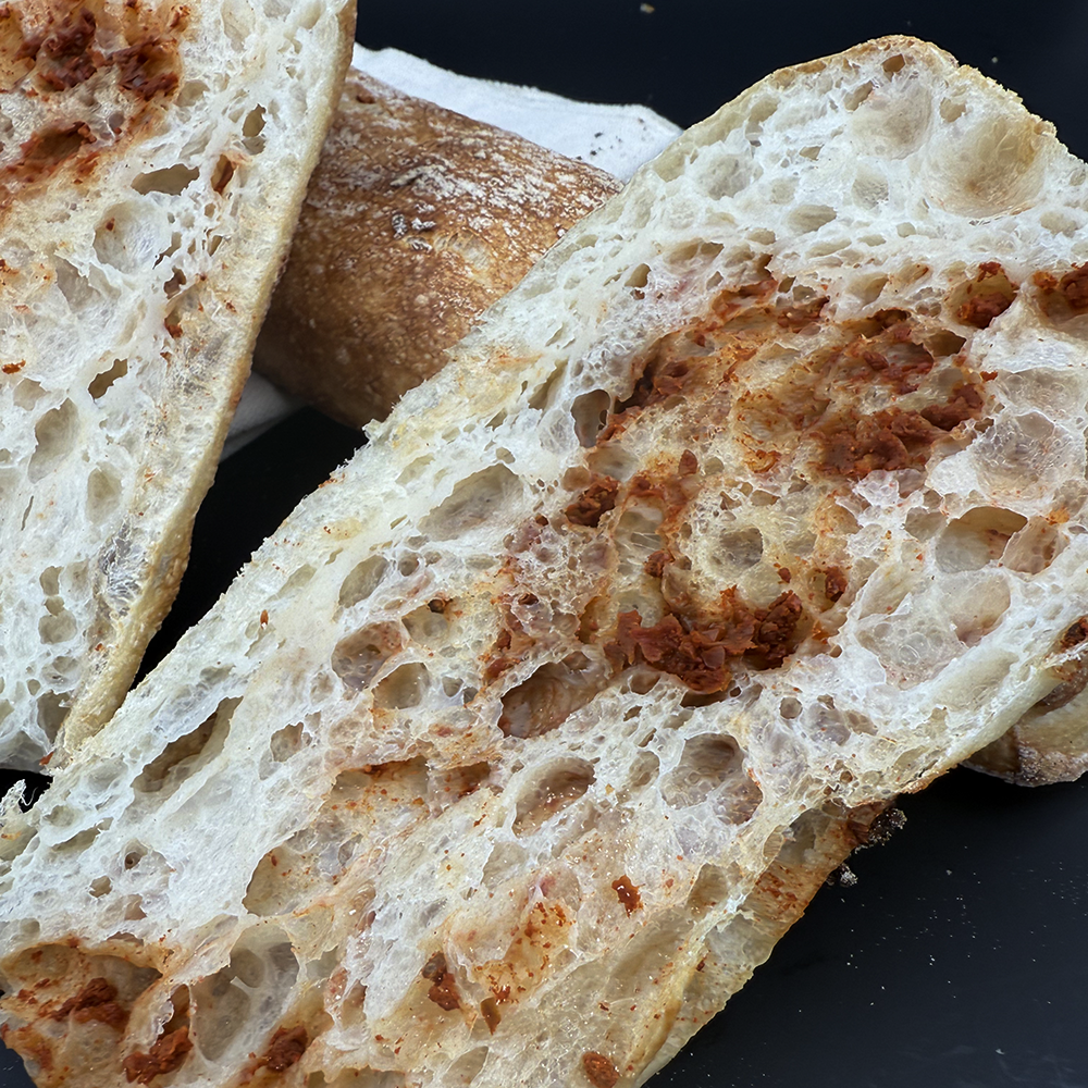 Pan de Cristal Tomate
