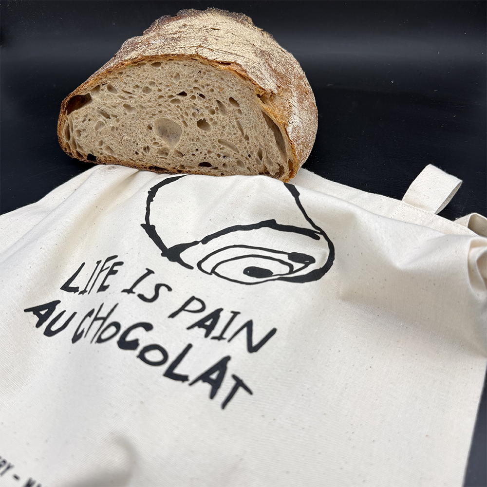 Tote Bag Life is pain au chocolat