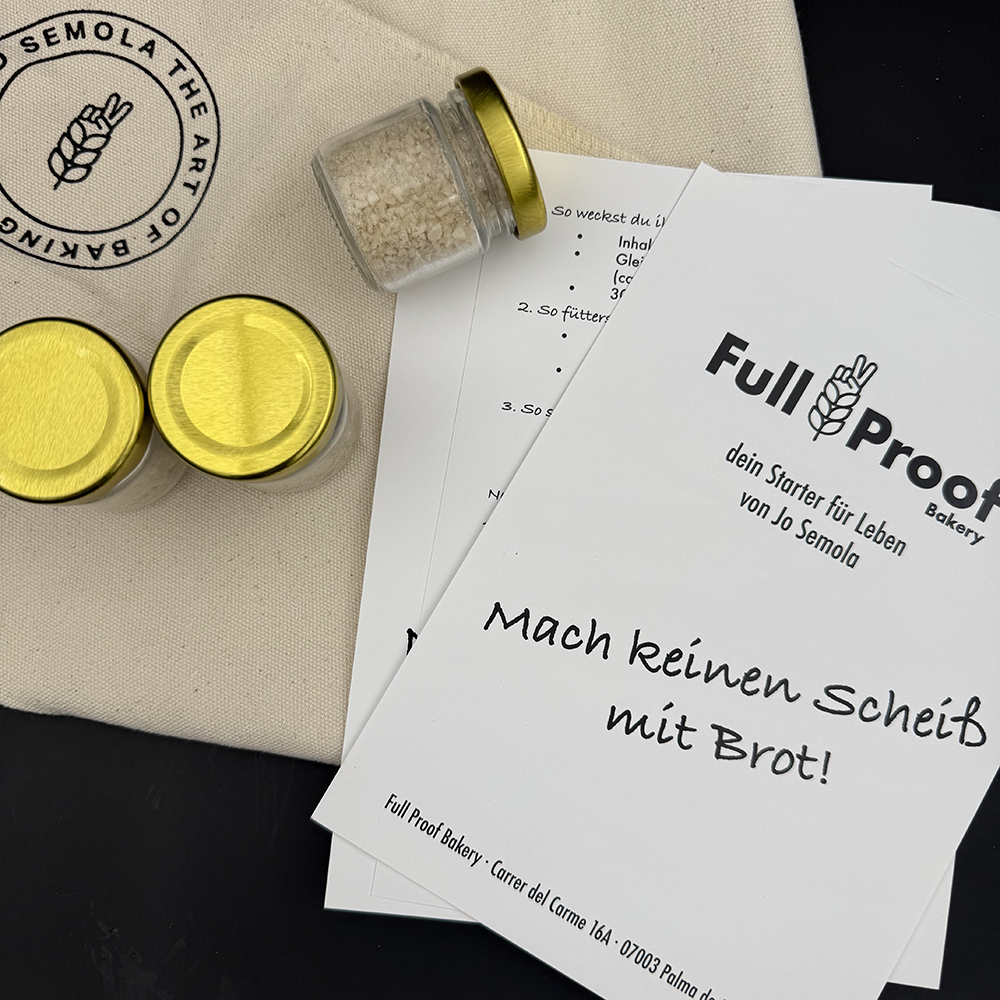 getrockneter Sauerteig