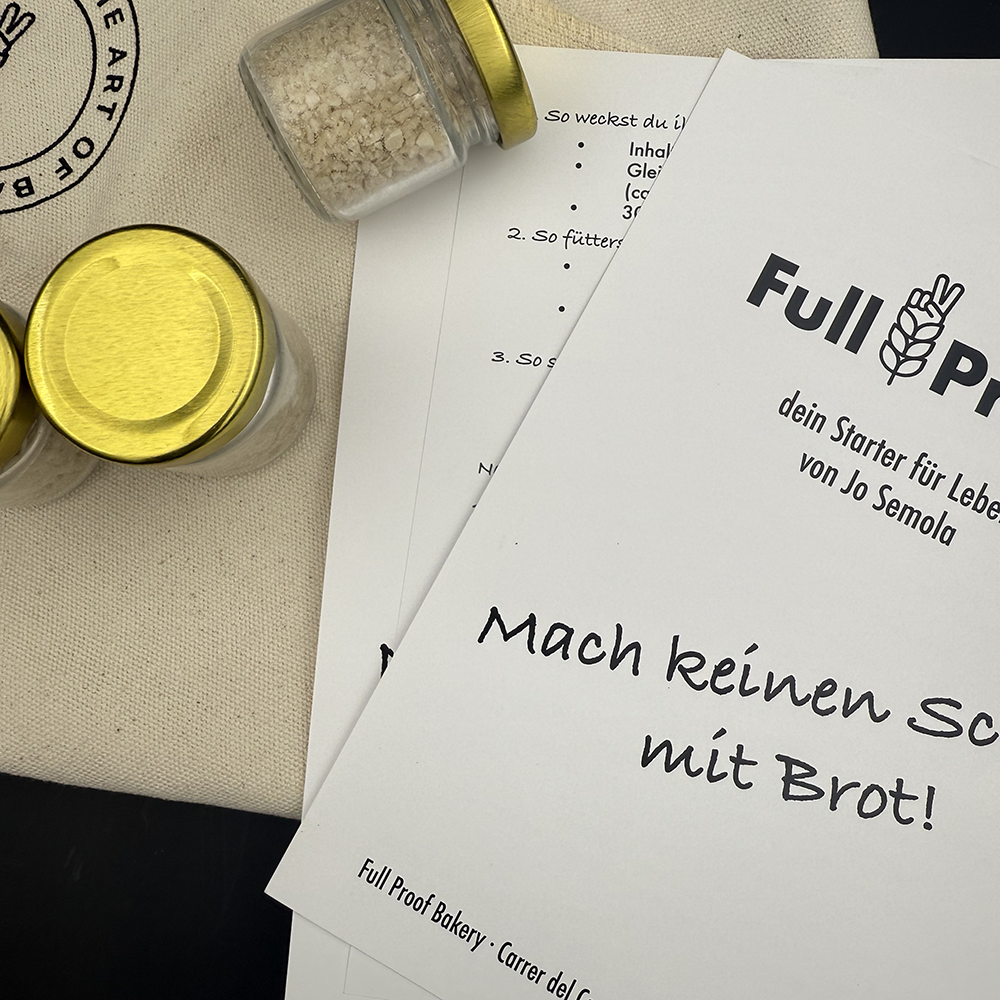 getrockneter Sauerteig